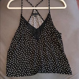 Kendall & Kylie Polka Dot Shirt